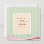 Romantisch Lijst Fotouitnodiging Kaart (Achterkant)