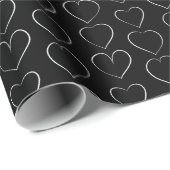 ROMANTISCH LOVE HEART WRAPPORT CADEAUPAPIER (Rol Hoek)