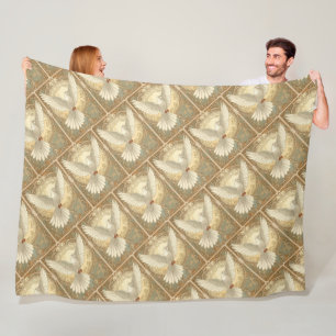 Romantisch Nostalgische Vredesduif Fleece Deken