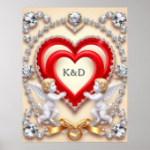 Romantisch ontwerp poster (Voorkant)