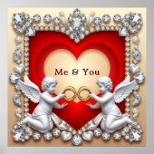 Romantisch ontwerp poster (Voorkant)