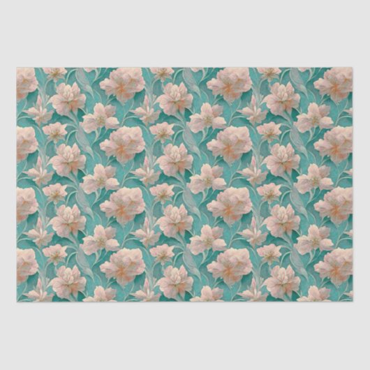  Romantisch ontwerp Tissuepapier (Voorkant)