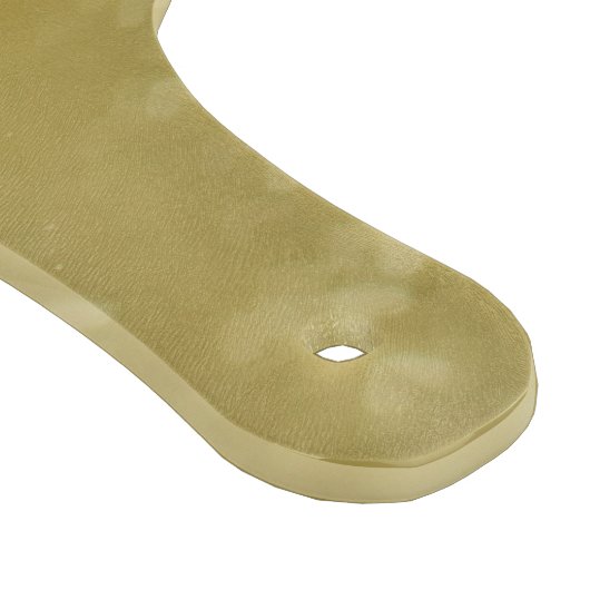 Romantisch ontwerp voor het hart van glas snijplank (Hoek)