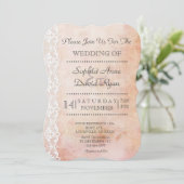 Romantisch oud papier met Rozen en oorkonde Kaart (Staand voorkant)