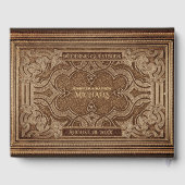 Romantisch Oude  Kijk Gastboek Gastenboek (Achterkant)