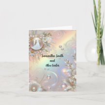 Romantisch paar bruiloft