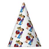 Romantisch paar liefde partij Pet Feesthoedjes (Rechts)