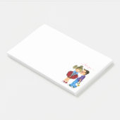 Romantisch Paar Liefde Post het Notities - I Love  Post-it® Notes (Schuin)
