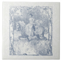 Romantisch Paardrijden Meisje Cottagecore Delft Bl