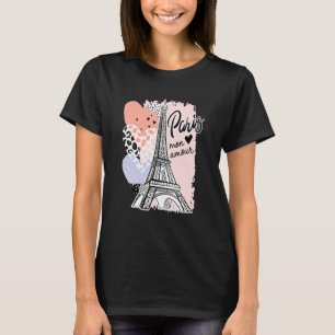 Romantisch Parijs Mon Amour Parijs Mijn Liefde Eif T-shirt