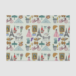 Romantisch Parijs Tissuepapier