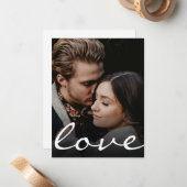 Romantisch Persoonlijk Fotoliefdesscript Maak het Notitiekaartje (Voorkant / Achterkant in situ)