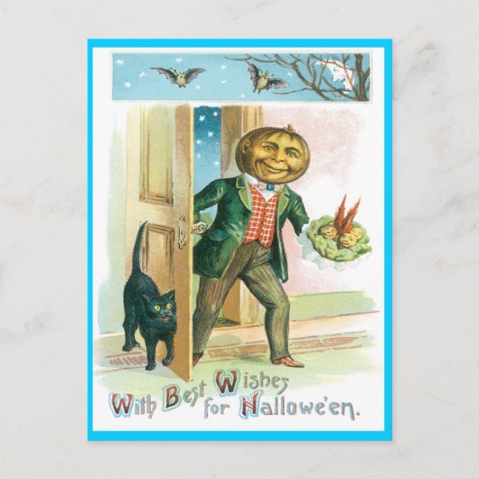 Romantisch pompoen Briefkaart (Voorkant)