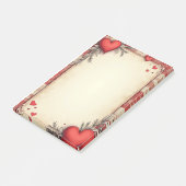 romantisch post-it® notes (Schuin)
