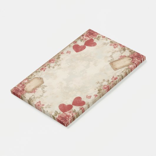 romantisch post-it® notes (Schuin)