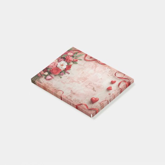 romantisch post-it® notes (Schuin)