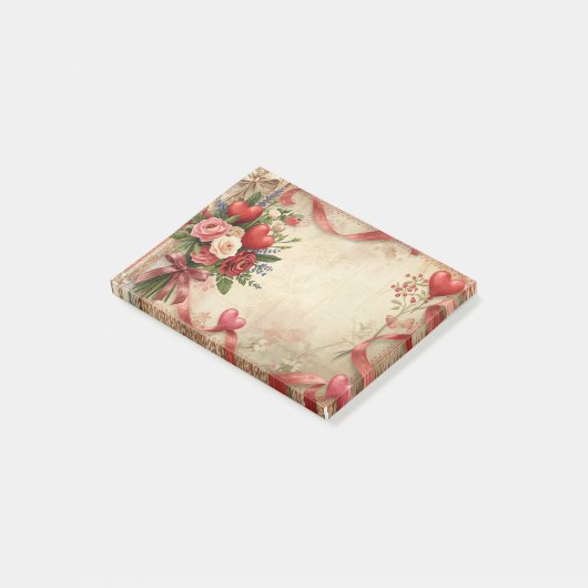 romantisch post-it® notes (Schuin)