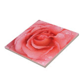 Romantisch Rode Roze Rozenwaterdruppels Tegeltje (Zijkant)