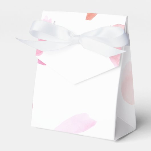 Romantisch Roos bloemblaadjes Bedankdoosjes (Voorkant Zijde)