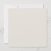 Romantisch Roos Bloemen bruiloft Uitnodiging Flat  (Achterkant)