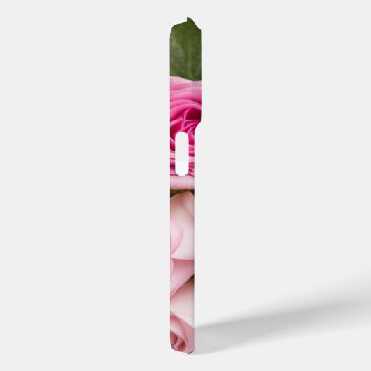 Romantisch Roos Bloemen iPhone Case (Achterkant / Rechts)