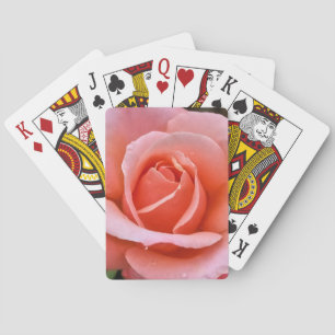 Romantisch Roos Botanische kunst Print Pokerkaarten