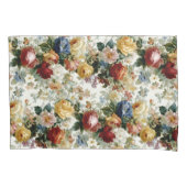 Romantisch Roos Garland Pattern Kussensloop (Voorkant)