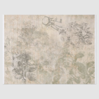 Romantisch roos, ontleedpapier tissuepapier