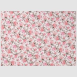 Romantisch -  roos waterverf tissue papier