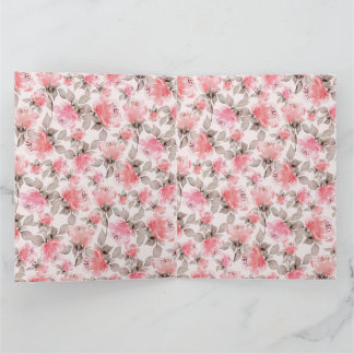 Romantisch -  roos waterverf tissue papier kaart