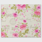  Romantisch Roos — Wrapping Paper Roll Cadeaupapier (Vlak)