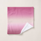 Romantisch roze en  eiwit roomvormer bad handdoek (Wasdoekje)