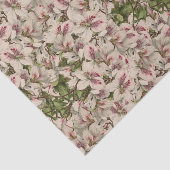 Romantisch roze lily Waterverf stijlvol Tissuepapier (Detail)