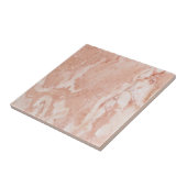 Romantisch roze marmerpatroon tegeltje (Zijkant)