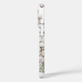 Romantisch Roze Paarse Bloemen Paardenbakstenen en Case-Mate iPhone Case (Achterkant / Links)