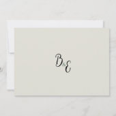 Romantisch roze rood wit munt rozen Dank u Kaart (Achterkant)