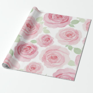Romantisch rozen inpakpapier