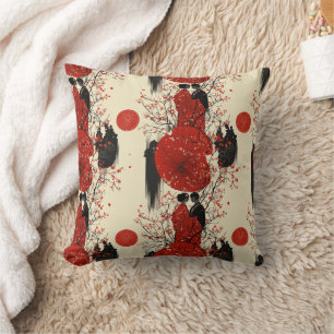 Romantisch Sakura Kimono Koppelpatroon (4) Kussen