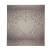 Romantisch Sandy Roos Notitieblok (Voorkant)