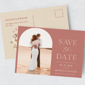 Romantisch Save the Date Announcement Briefkaart