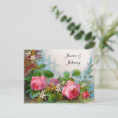 Romantisch Save the Date Briefkaarten (Staand voorkant)