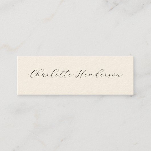 Romantisch Script Afstuderen Aankondiging Naam Kaa (Voorkant)