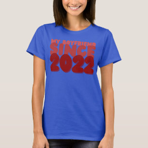 Romantisch significant ander, mijn vriend sinds 20 t-shirt