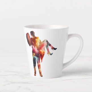 Romantisch silhouet liefde explosie Mok – Vibrant