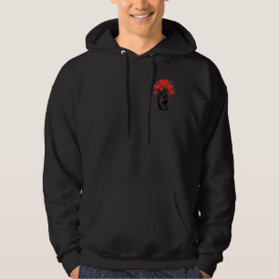 Romantisch stel "Ik hou van jou" Hartballon & Boom Hoodie