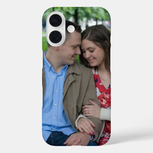 Romantisch stel zit dicht bij elkaar Case-Mate iPhone case (Achterkant)