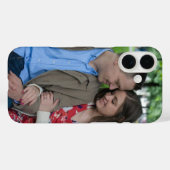 Romantisch stel zit dicht bij elkaar Case-Mate iPhone case (Achterkant (horizontaal))