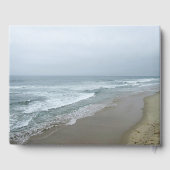 romantisch strand gastenboek (Achterkant)