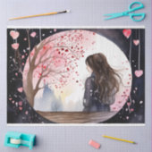 romantisch tissuepapier (Craft)