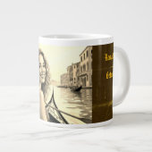 Romantisch uitje, liefde en Venetië Extra Grote Beker (Voorkant rechts)